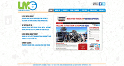 Desktop Screenshot of lucksmediagroup.com